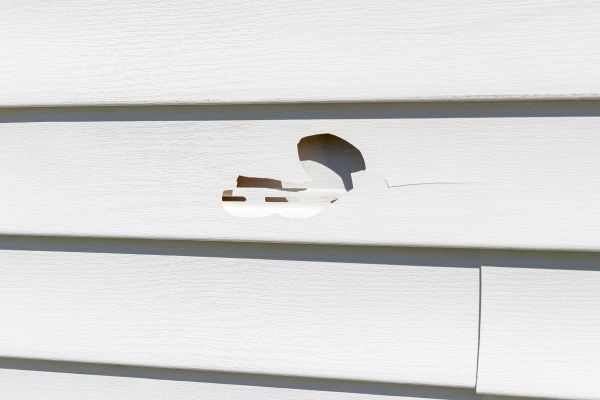 Cost of White Vinyl Siding Repair in Franklin